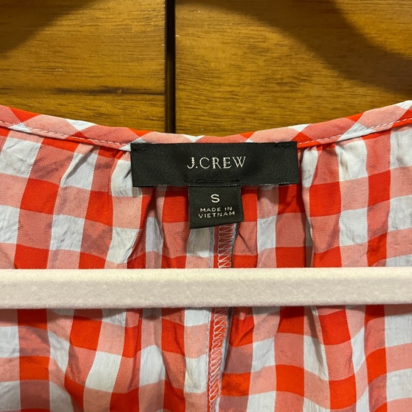 J. Crew Scoopneck puff-sleeve top in drapey gingham
Size Small - Picture 6 of 9